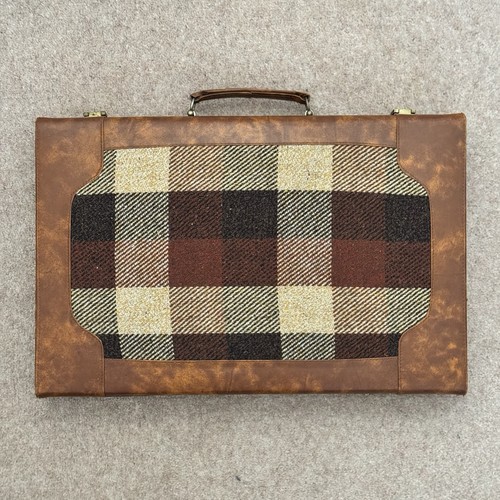 Vintage backgammon check plaid - vintage,