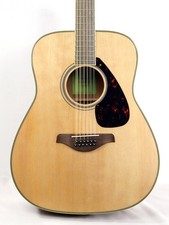 Yamaha FG820 12 string Acoustic Guitar New From Japan with Soft Case