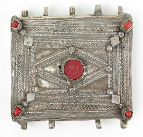 Yemen bedouin hirz coin silver - bedouin,