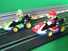 Carrera Go 1:43 Slot Cars Mario Kart Super Mario & Luigi In Go Karts