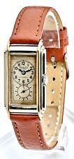 Rolex Prince Railway Chronometer Rare 1930 Steel 2 Tone Vintage Watch, Serviced