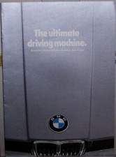 1979 bmw  320i 528 733i, 633csi owners sales brochure full model used original