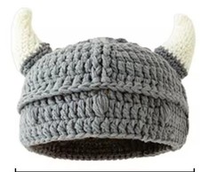 Viking Helmet Knitted Wool