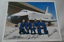 NASA Crew Signed Photo Space