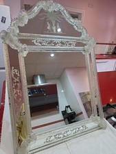 Murano glass mirror giardino - mirror,,