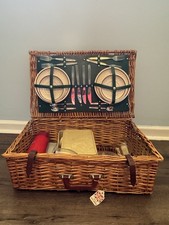 Vintage Picnic Basket  with