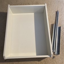 Ikea Komplement White Drawer For Pax Wardrobe 50x58 (3 available)