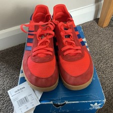 Adidas Marathon TR UK 7.5 red inc box and tags