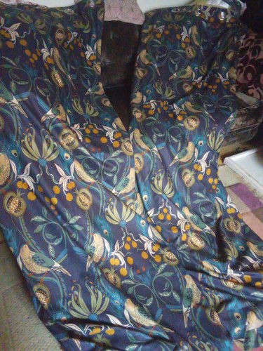 Dunelm havisham navy patterned - havisham,