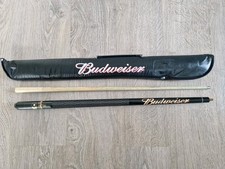 Budweiser Branded 57" Pool Cue and Carry Case 