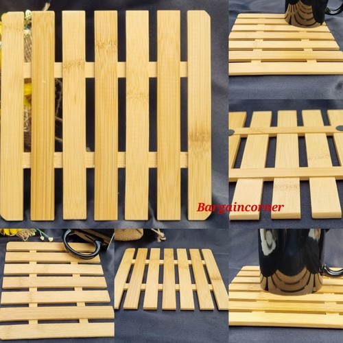 Wood table placemat heat - table,