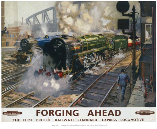 Vintage forging ahead - ahead,