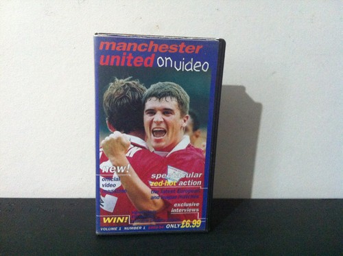 Manchester united video vhs - manchester,