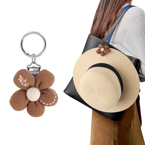 Trendy flower magnetic hat - flower,