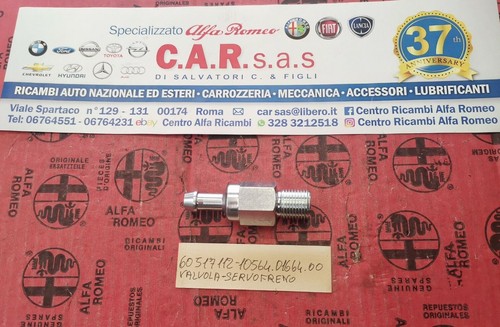 Brake servo valve alfa romeo - servo,
