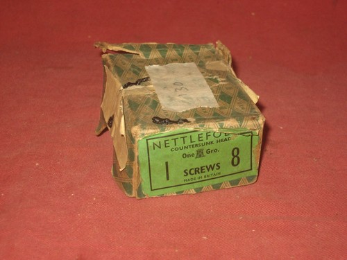 Old box 130 nettlefolds x - box,