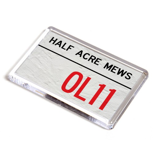 Fridge magnet half acre mews - fridge,