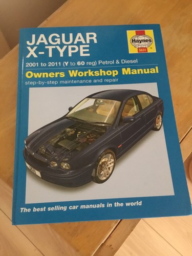 Haynes jaguar type 2001 2011 - haynes, x-type