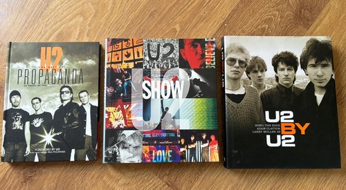 Set hardback books - of, u2