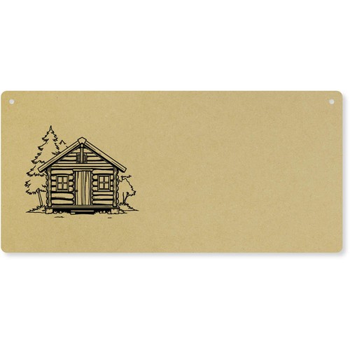 Log cabin large wooden - 'log,
