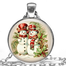 SNOW MR MRS SNOWMAN CHRISTMAS