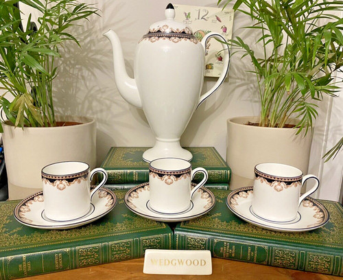 Wedgwood medici coffee set - coffee,