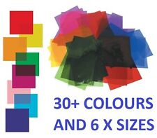 Heat Resistant Colour Transparent Lighting Filter Gel Acetate Sheet Crafts 122cm
