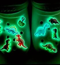 Glow Dinosaur Shoe Charms –