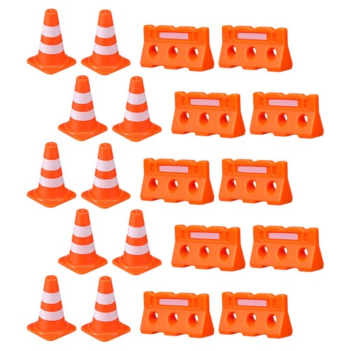 80pcs orange mini traffic - orange,