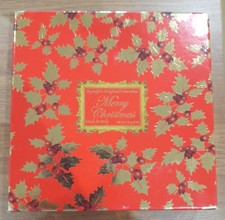 LUXURY FLORENTINO ITALIAN MERRY CHRISTMAS SOAPS X 4 - NEW & SEALED IN BOX