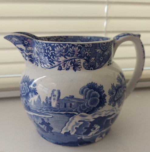 Spode blue italian - blue, milk/cream