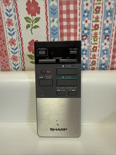 Sharp vcr remote control for - sharp,
