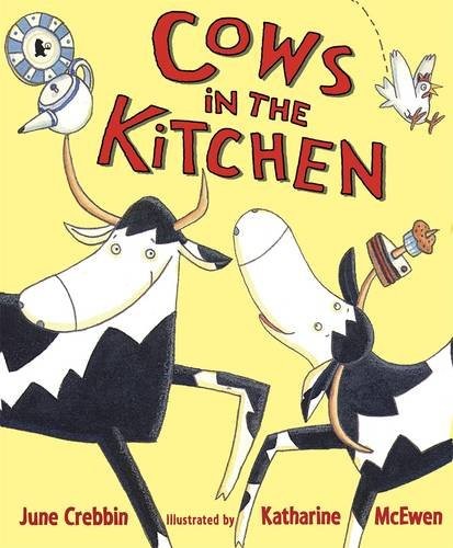 Cows the kitchen - in,