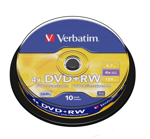 Genuine verbatim rewritable - verbatim,