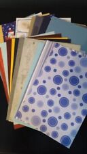 10 x A5 backing paper and card