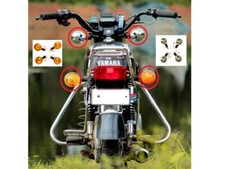 Blinker Indicator Assly. Front and Rear for Yamaha RX-100 / Rx 135 (Set of 4)