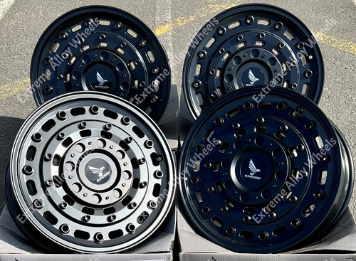 Black alloy wheels fit - at,