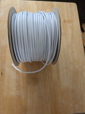 91m 6 CORE ALARM CABLE IN WHITE PVC INTRUDER BURGLAR SECURITY SIGNAL ALARM WIRE