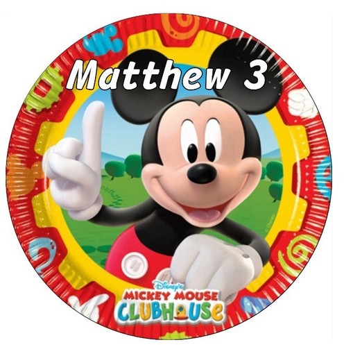 Mickey mouse personalised - 30,