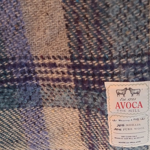 Avoca sofa throw mohair - avoca, wool