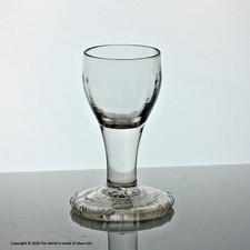 Georgian plain stem - dram, glass