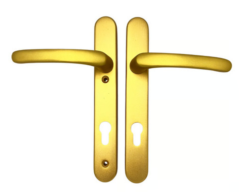 New upvc door handle gold - new, 92mm