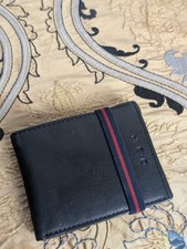 Man's Osprey O.S.P. black genuine leather wallet- see description 
