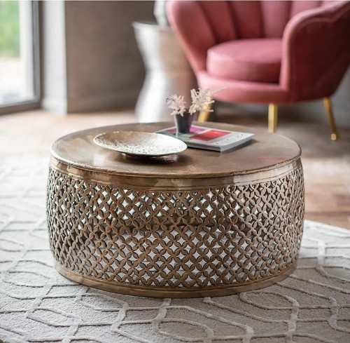 Hammered metal moroccan style - hammered,
