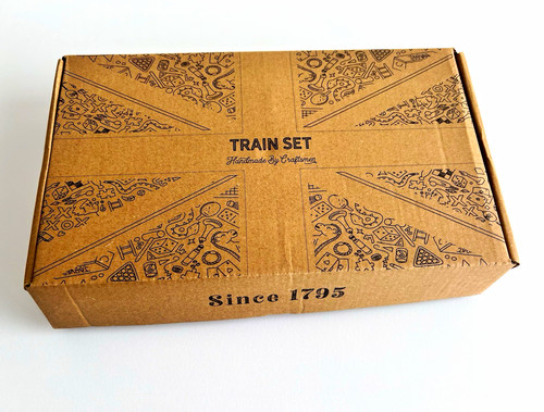 Jaques wooden train set - train,