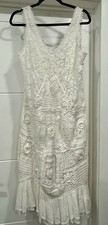 Zara White Lace and Crochet