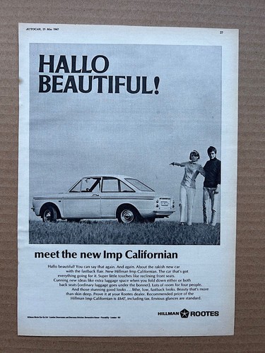 Hillman imp californian - hillman,