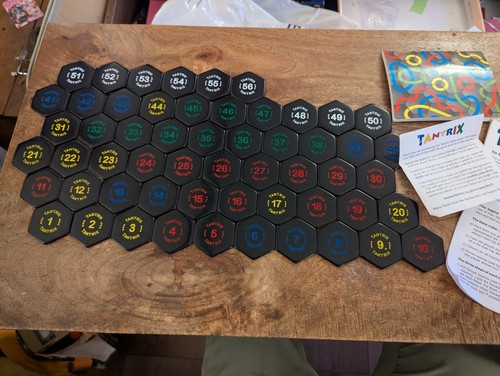 Tantrix puzzle tile game 100 - game, -100%