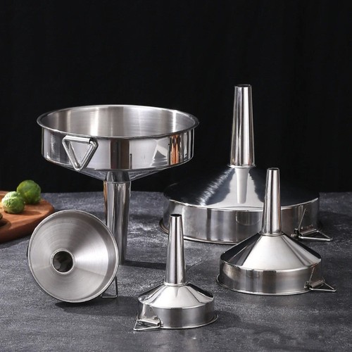 Stainless steel funnel home - steel,