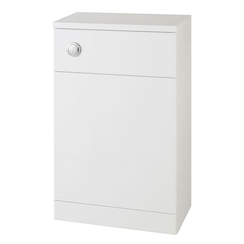 Gloss white bathroom - gloss, cupboard